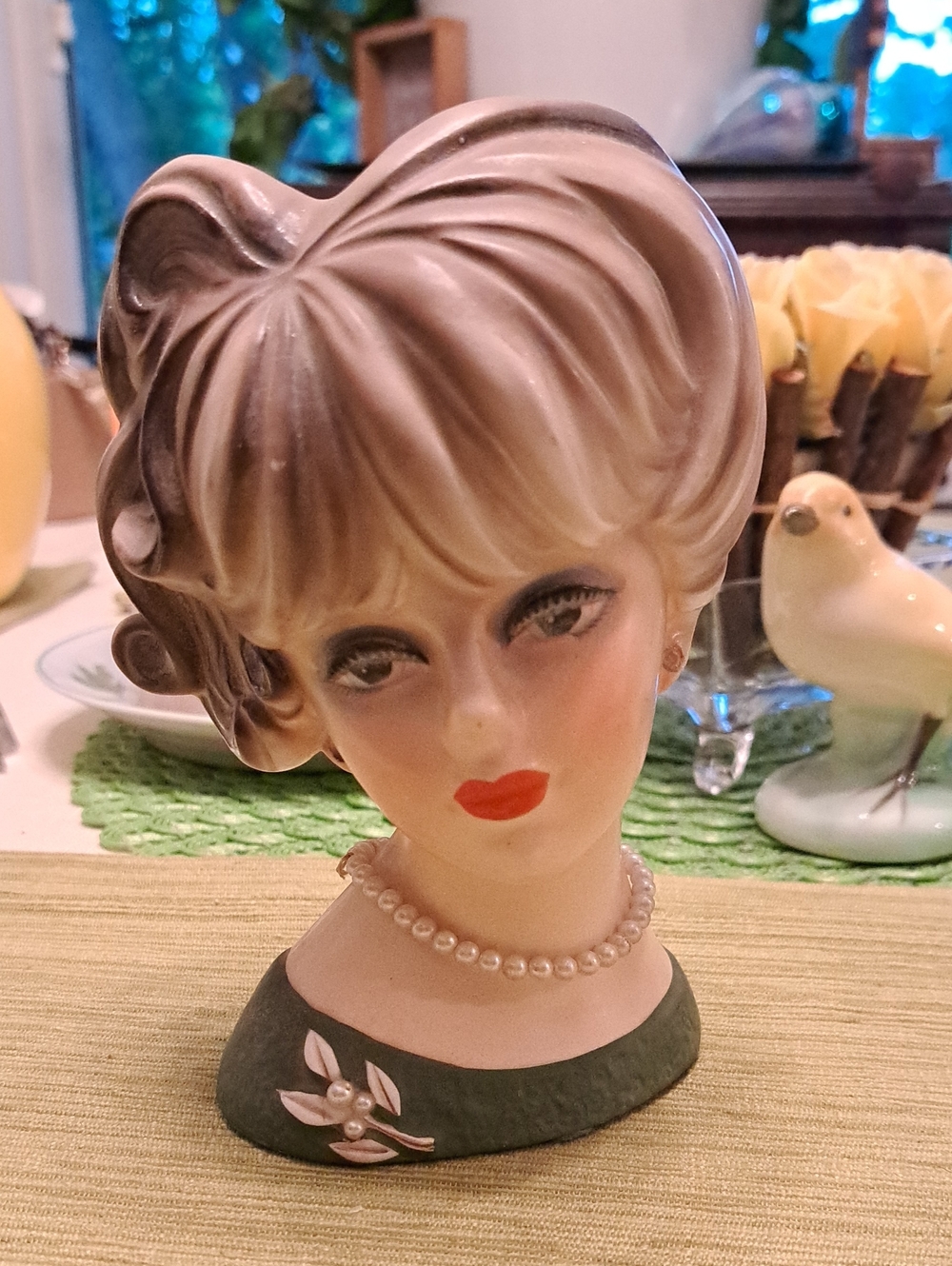 Vintage Lady Head NAPCOWARE C7472 "Pretty Lady"